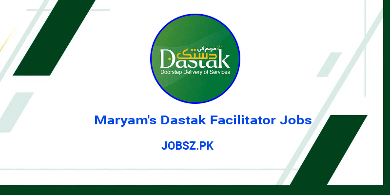 Maryam's Dastak Facilitator Jobs 2024