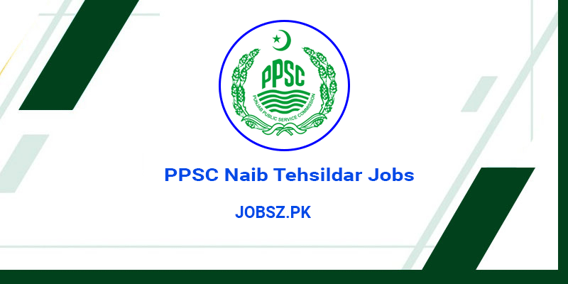 PPSC Naib Tehsildar Jobs 2024 Online Apply