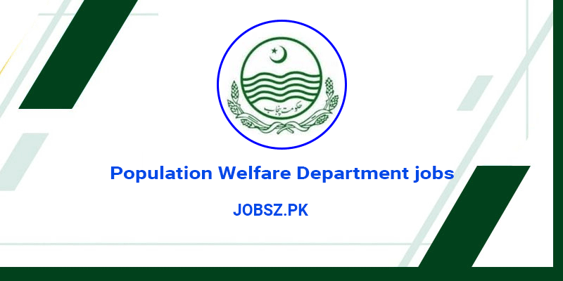 Population Welfare Department jobs