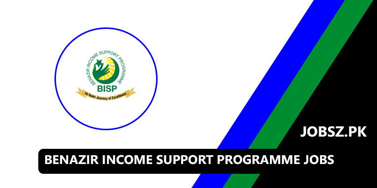 Benazir Income Support Programme jobs