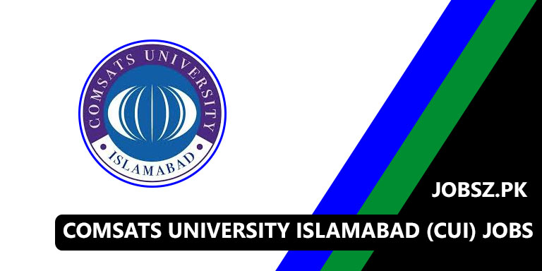 COMSATS University Islamabad Jobs