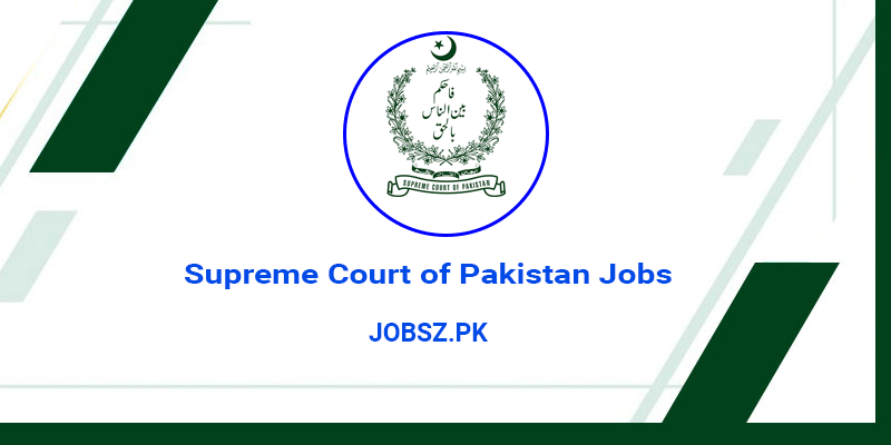 Supreme Court of Pakistan Jobs